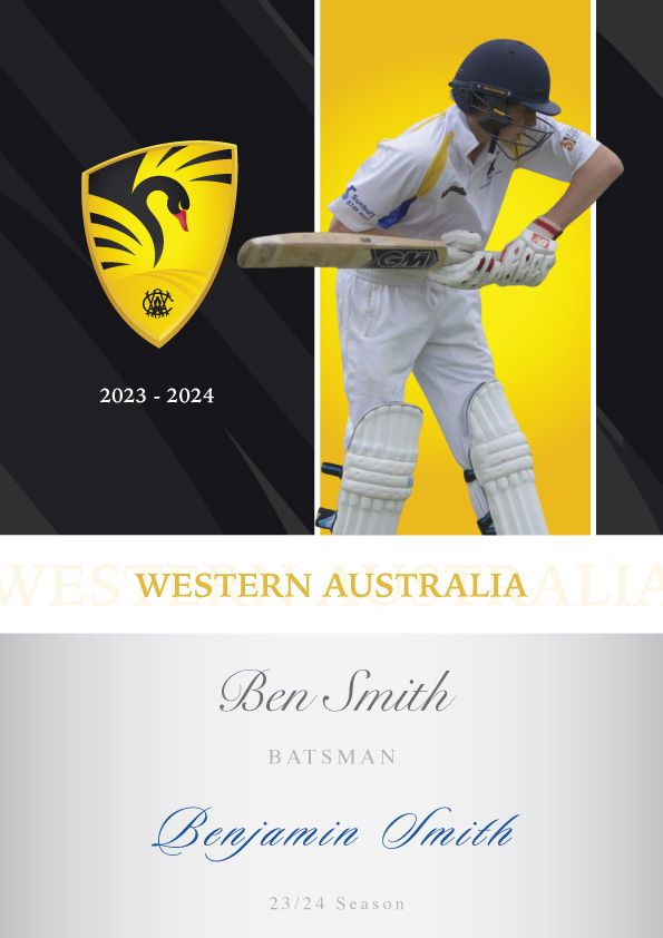 WA Shield - Cricket Card