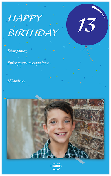 Boy's Birthday UCard